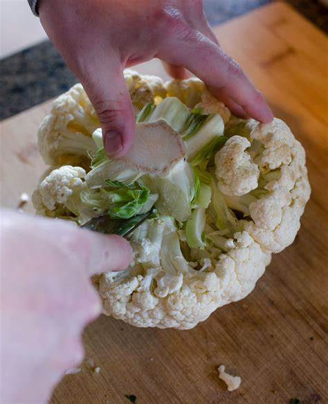 Grilled Cauliflower Florets with Cilantro Pistou (French Pesto) - Vindulge