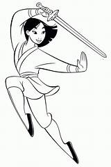 Mulan Free Coloring Pages  Home sketch template