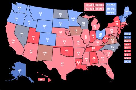 Why has the deviation in margin shifts for states swinging in presidential elections relative to ...