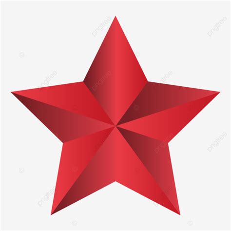 Red Christmas Star For Decoration, Christmas, Winter, Star PNG and ...