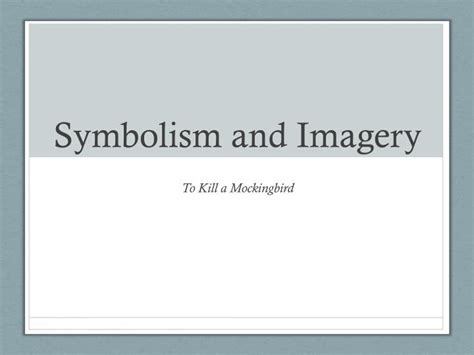 PPT - Symbolism and Imagery PowerPoint Presentation, free download - ID ...