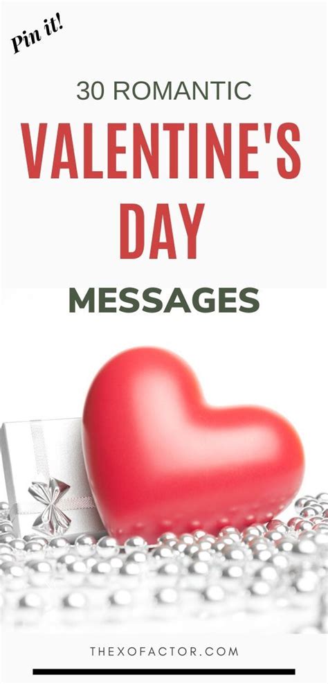 26 Romantic Valentine Messages For Your Loved Ones - The XO Factor | Valentine messages ...