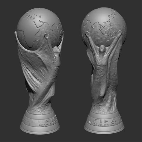 FIFA World Cup Trophy 3D Model
