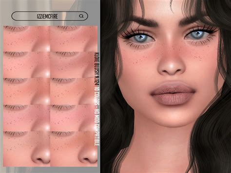 Makeup Cc, Sims 4 Cc Makeup, Blush Makeup, Makeup Looks, Sims 4 Mods ...