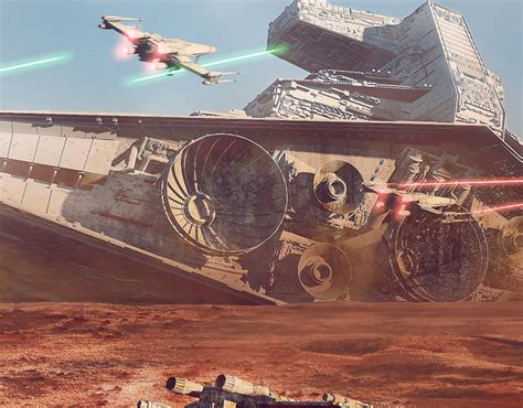 Star Wars Battle of Jakku - Concept Art | Behance