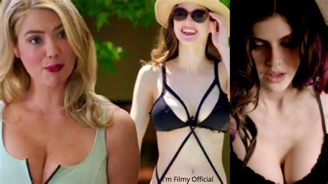 Alexandra Daddario & Kate Upton Hot Bikini Scene - The Layover - 2017 ...