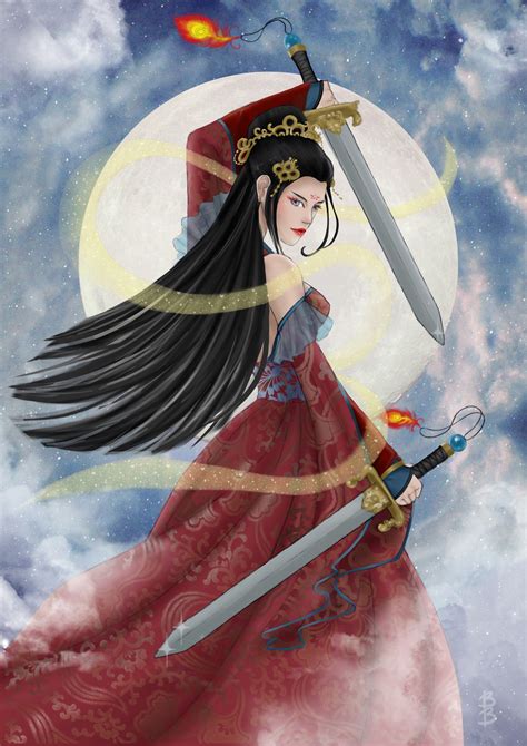 Lady of the Nine Heavens by Balandis on Newgrounds