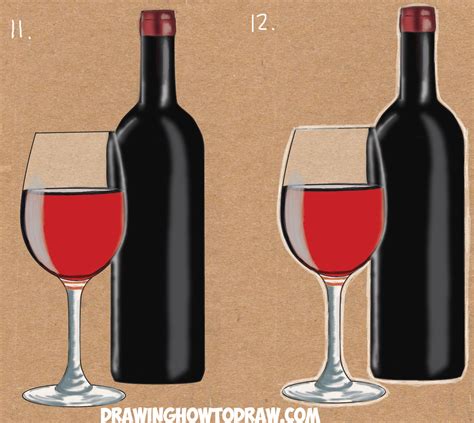 Draw A Wine Bottle