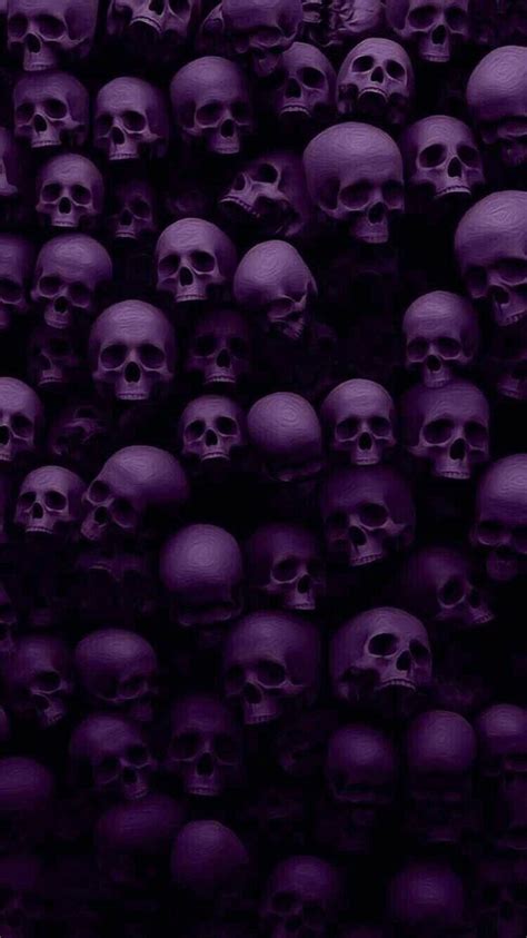 Pin by Miroslava Cárdenas Rivera on Cráneos y calaveras | Skull wallpaper, Purple wallpaper ...