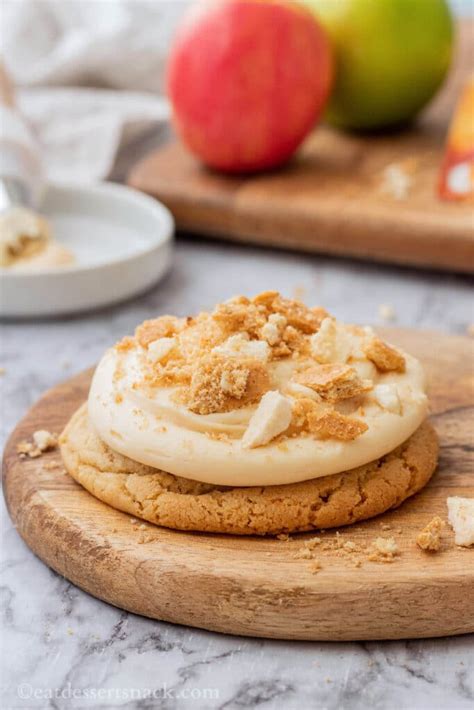 Caramel Apple Cookies | Eat Dessert Snack