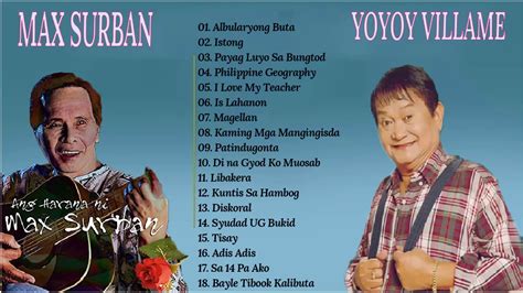 Max Surban VS Yoyoy Villame Songs Nonstop Songs || Max Surban, Yoyoy ...