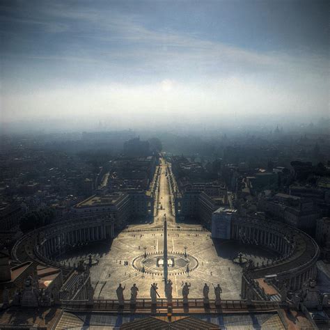 Saint Peters Square Piazza San Pietro Photograph by Marcel Germain - Fine Art America