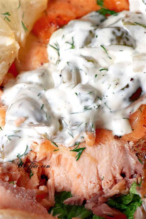 Salmon with Tartar Sauce - Chefjar