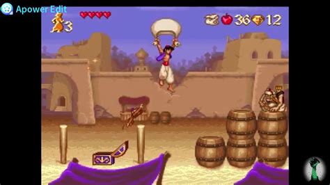 GamePlay Aladdin #1 [SNES] - YouTube