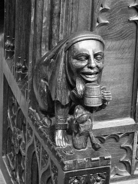 Drinker, Chester Cathedral | Statue, Gargoyles, Chester cathedral