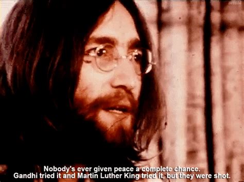 John Lennon Peace Quotes Tumblr