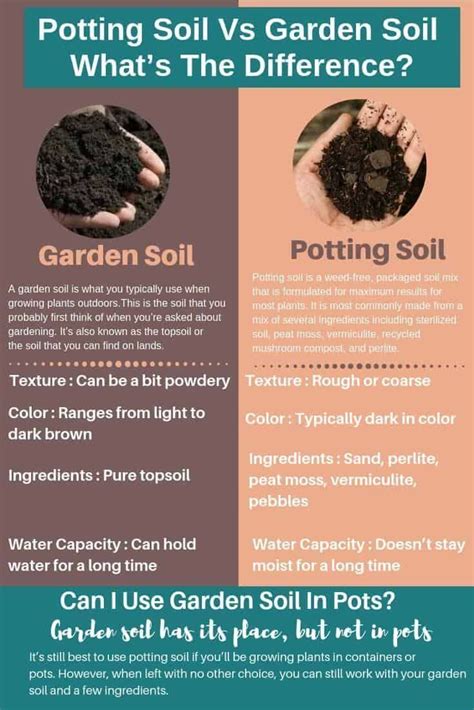 If you’re thinking of the differences between potting soil vs garden soil , it may already be a ...