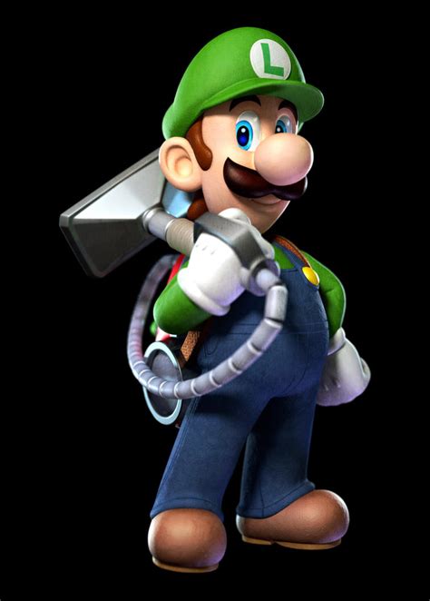 Luigi with his Poltergust 5000 by DryBowzillaJP on DeviantArt