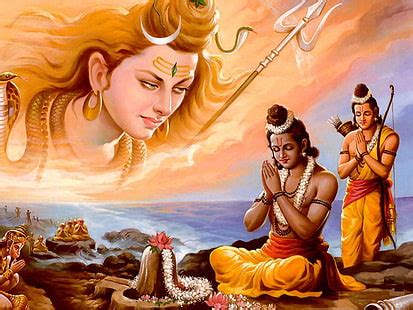 4096x2304px | free download | HD wallpaper: Lord Shiva Kailash Dham, Lord Shiva statue, God, sky ...