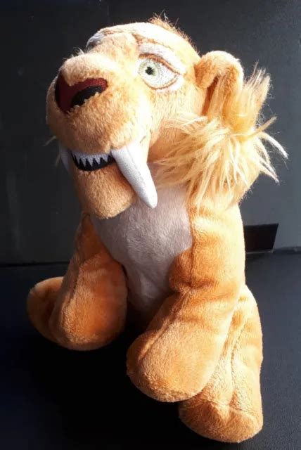 ICE AGE 4 Diego the Sabre Tooth Tiger Plush Toy Continental Drift 2013 ...