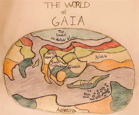 Map of Gaia V.2 by EverTorracat on DeviantArt