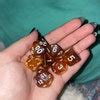 Feywild Honey Dice Set 7 Polyhedral Dice Dungeons and Dragons DND Role Playing Dice RPG D20 ...