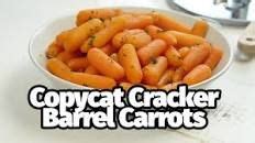 Cracker Barrel Baby Carrots | Recipe | Baby carrot recipes, Carrot recipes, Food recipes