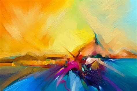 Best Abstract Stock Photos, Pictures & Royalty-Free Images - iStock | Colorful oil painting ...