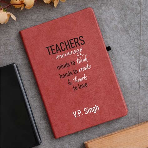 Customized Diary For Teachers | Diary For Teachers | Teachers Day Gifts