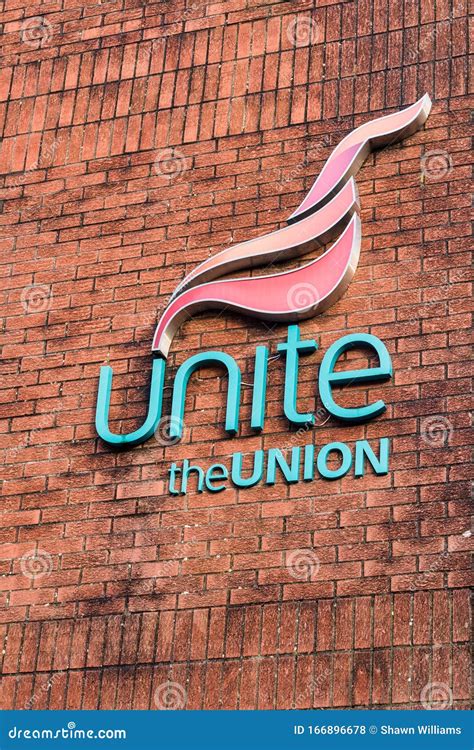 Unite the Union Logo editorial stock photo. Image of awareness - 166896678