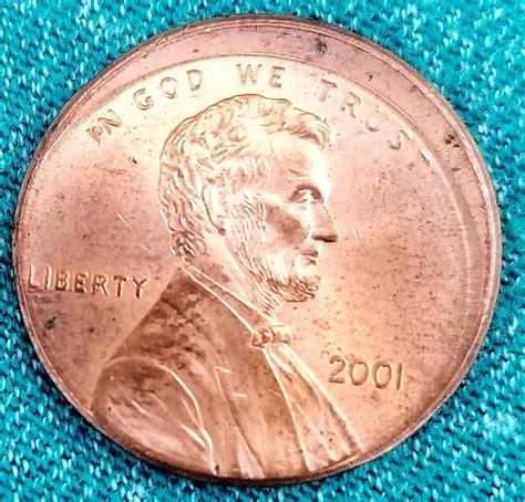 2001 off Center Penny 1C Error Coin Lincoln Cent - Etsy | Error coins, Coins, Coin collecting