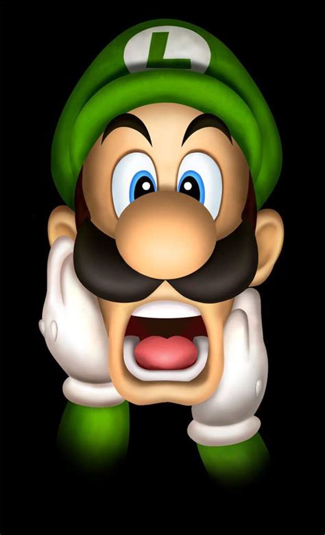 Luigi’s Scared Face | Mario Amino