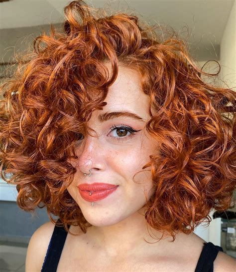 Short Bob Wigs Curly Kinky Afro Wigs Orange Ginger Copper - Etsy