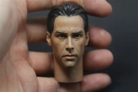 1/6 SCALE THE Matrix Neo Keanu Reeves Male Head Sclupt Fit 12'' Action Figure $26.64 - PicClick