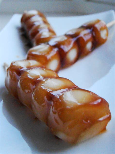 Kushi Dango Shoyu | Steamed, packed in sweet soy sauce then … | Flickr