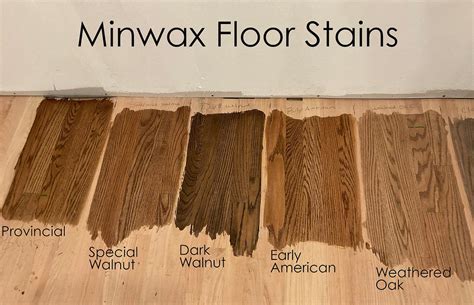 Minwax Wood Floor Stain options - which are my favorites? in 2024 | Minwax stain colors, Wood ...