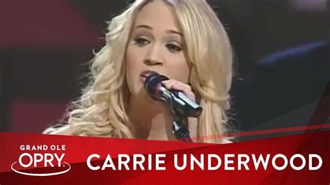 Carrie Underwood - "Stand By Your Man" | Live at the Grand Ole Opry | Opry | Carrie underwood ...