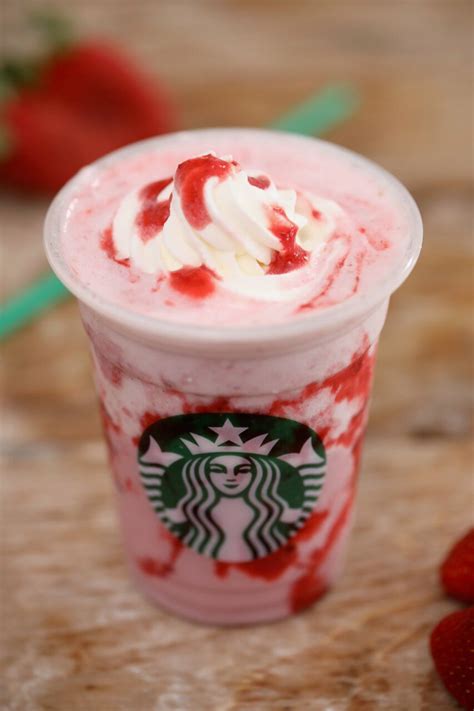 Starbucks Strawberries and Cream Frappuccino - Gemma’s Bigger Bolder ...