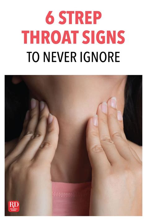 6 Strep Throat Signs to Never Ignore | Signs of strep throat, Strep ...