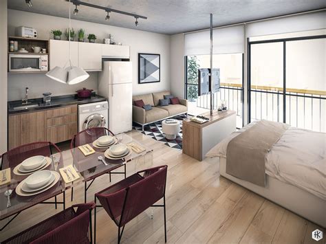 5 Small Studio Apartments With Beautiful Design