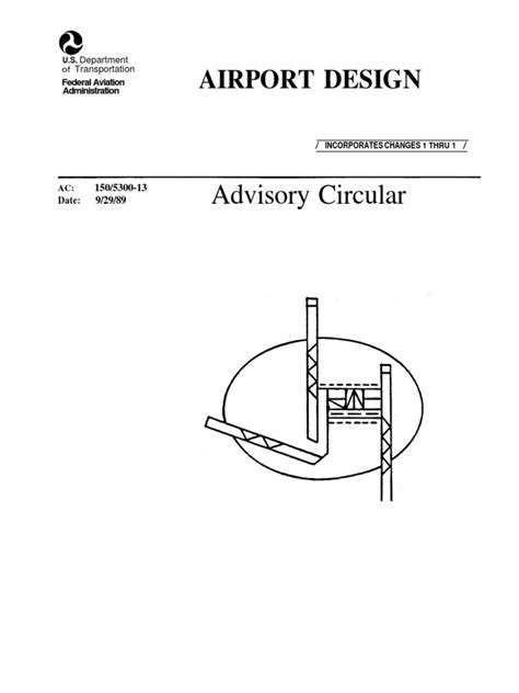 FAA AIRPORT DESIGN 150 5300 13.pdf | Airport | Runway