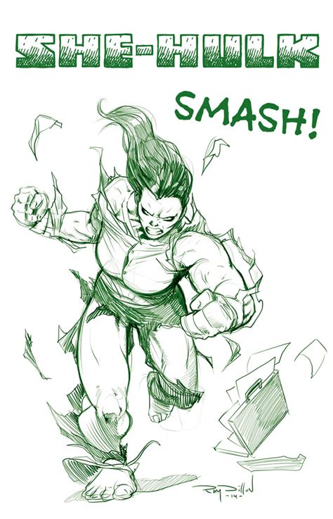 SHE-HULK SMASH! by RayDillon on DeviantArt