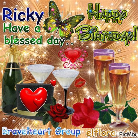 Birthday Ricky - Free animated GIF - PicMix