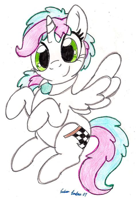 One cute Pegasus by SilverSimba01 on DeviantArt