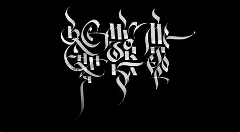 Cyrillic Calligraphy #1 on Behance