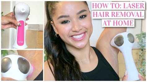 HOW TO DO LASER HAIR REMOVAL AT HOME Everything you need to know! ft. Tria Hair Removal Laser 4X ...