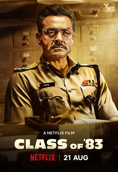 Bobby Deol starrer Class Of ’83 to premiere on August 21 on Netflix ...