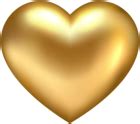 Golden Heart Transparent PNG Clip Art | Heart clip art, Love heart images, Golden heart