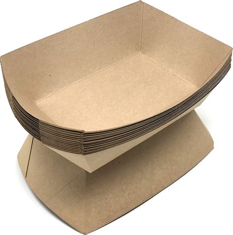 Amazon.com: Mr. Miracle Kraft Paper Food Tray. 5-Pound Size. Pack of ...