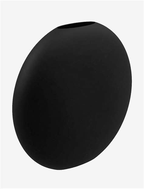 Cooee Design Pastille Vase 30cm (Black) - 1430 kr | Boozt.com